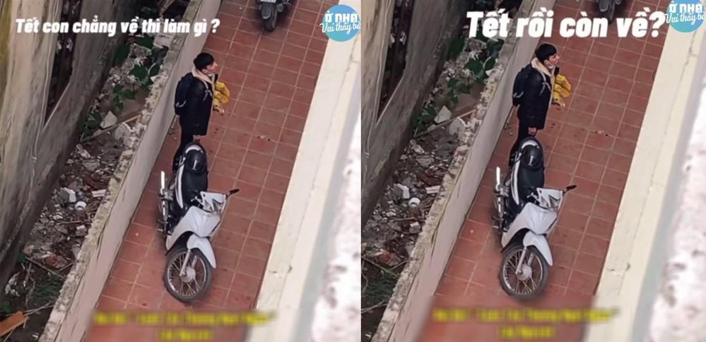 Về quê ăn Tết, nam sinh bị bố chặn cửa đuổi đi vì "cô vít có veo về làm gì"