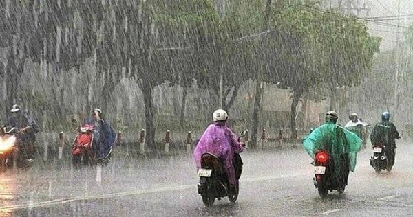 Thời tiết 8/4: Hà Nội chiều có mưa, mưa rào rải rác và có nơi có dông