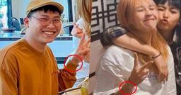 Mũi trưởng Long bị soi đeo vòng đôi với Hậu Hoàng trong clip đồng đội đăng