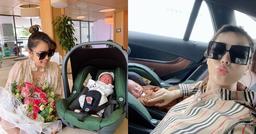 6 ngày sau khi đi đẻ 1 mình, Quế Vân đã diện đồ mát mẻ ra đường