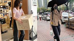 Hoa hậu châu Á làm thuê ở cho một cửa hàng online, bưng bê, bán hàng mưu sinh