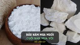 Ý nghĩa của tục lệ "đầu năm mua muối, cuối năm mua vôi"