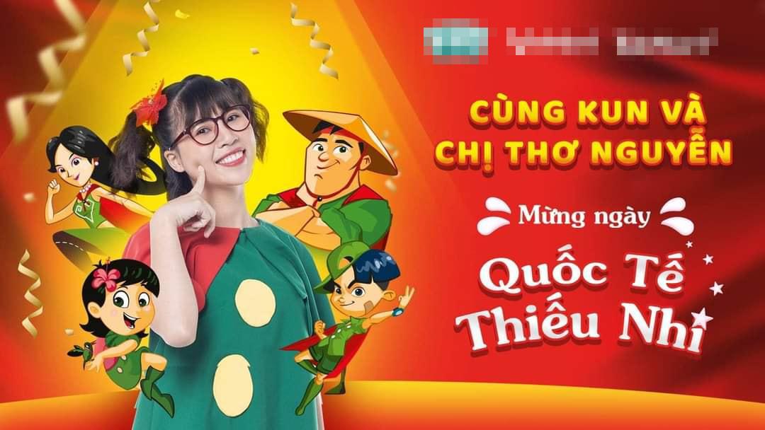 Trước khi dạy trẻ em chơi Kumathong, Thơ Nguyễn từng đại diện cho hãng sữa