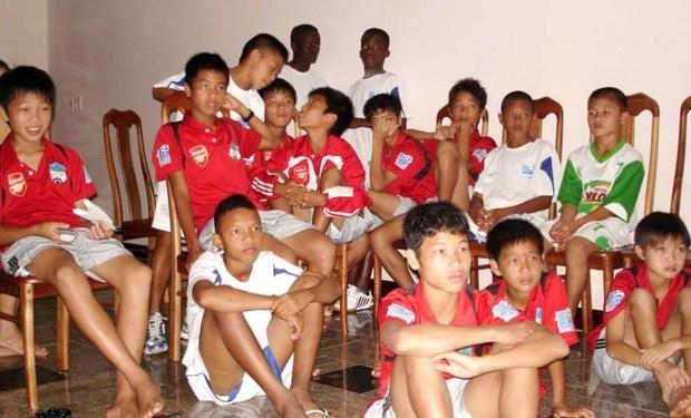 Hình ảnh Quang Hải năm 11 tuổi lan truyền khắp mạng xã hội