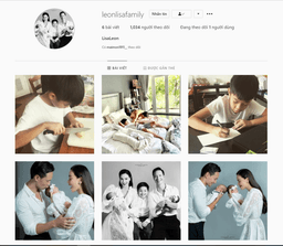 Cặp song sinh Leon và Lisa nhà Hồ Ngọc Hà có tài khoản Instagram riêng
