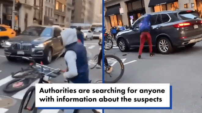 Mỹ: Gần chục thiếu niên đập phá ô tô giữa phố để trả thù