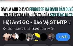 Group "anti Hải Tú" bất ngờ đổi tên thành "anti GC và bảo vệ Sơn Tùng M-TP"