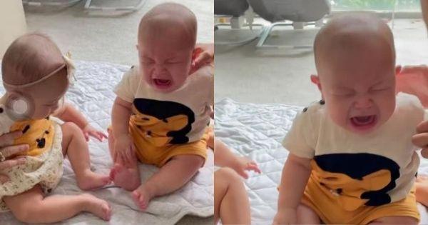 Con trai Leon của Hà Hồ đúng chuẩn "cây hài nhí", khóc nức nở mà vẫn gây cười