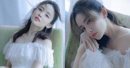 "Mỹ nhân Tân Cương" Cổ Lực Na Trát khoe vẻ đẹp tinh khôi trong bộ ảnh mới