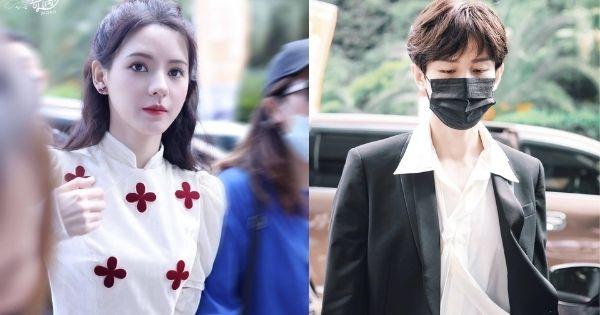 Nhan sắc khó rời mắt của Trương Dư Hi tại họp báo "Dữ Quân Ca"