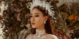 Phương Oanh mặc váy cưới, netizen khen 'đẹp như nữ thần'