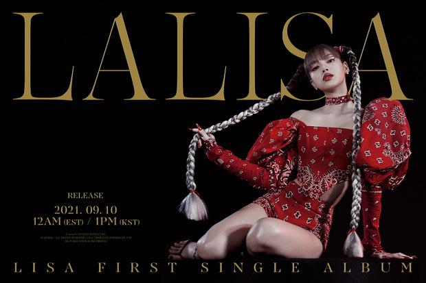 Lisa (BLACKPINK) ấn định ngày ra mắt solo album "LALISA" vào tháng 10