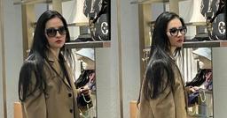 Lưu Diệc Phi đi mua sắm ở Bắc Kinh, nhan sắc đời thường đẹp như trên phim