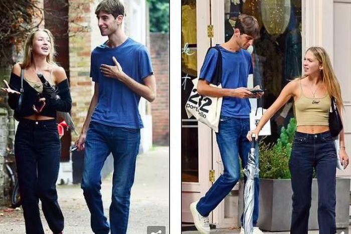 Ái nữ 19 tuổi nhà Kate Moss hẹn hò trai lạ trên phố