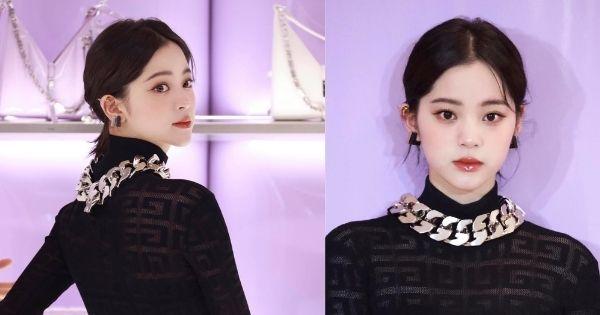 Âu Dương Na Na diện "cây đen" quyến rũ tại sự kiện thương hiệu Givenchy