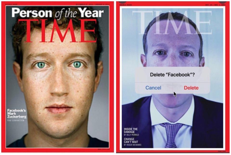 TIME đưa Mark Zuckerberg lên ảnh bìa tạp chí, kèm câu hỏi: "Bạn muốn xóa Facebook không?"
