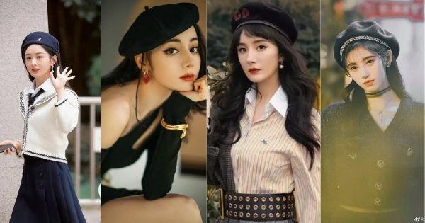 Mỹ nhân Hoa ngữ với tạo hình đội mũ nồi: Ai sang hơn Địch Lệ Nhiệt Ba?