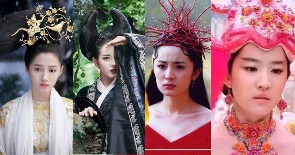 Tạo hình cổ trang khó hiểu của loạt sao Hoa ngữ: Địch Lê Nhiệt Ba "mọc sừng", Lưu Diệc Phi bị dìm tơi tả