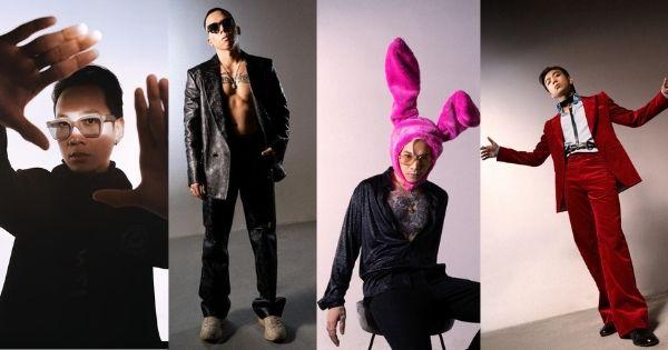 Binz đeo tai thỏ hồng, Touliver khoe body 6 múi nhân dịp 10 năm SpaceSpeakers