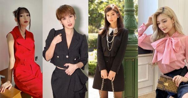 Dàn mỹ nhân dự show online của NTK Đỗ Mạnh Cường: Tú Vi khoe "tóc tém", Hoàng Yến Chibi điệu đà