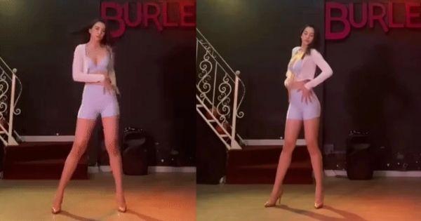 Tiểu Vy khoe vũ đạo trên giày cao gót nhưng netizen chỉ "soi" vào đôi chân