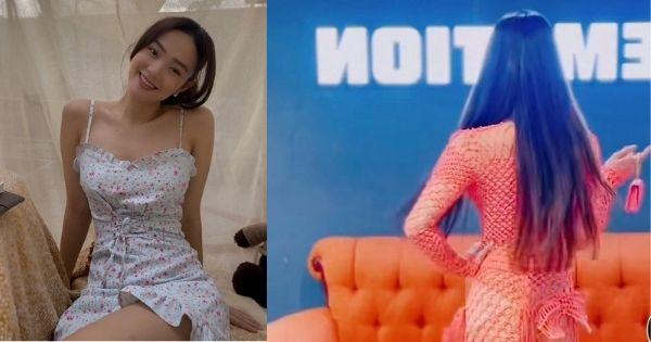 Minh Hằng bỏ quên nội y không mới, nhưng lên hẳn sóng truyền hình thì chưa ai nghĩ tới