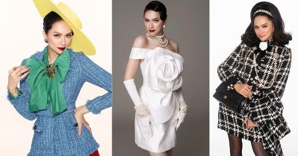 Hậu ở ẩn, Hương Giang tái xuất lộng lẫy như công nương trong bộ ảnh mới