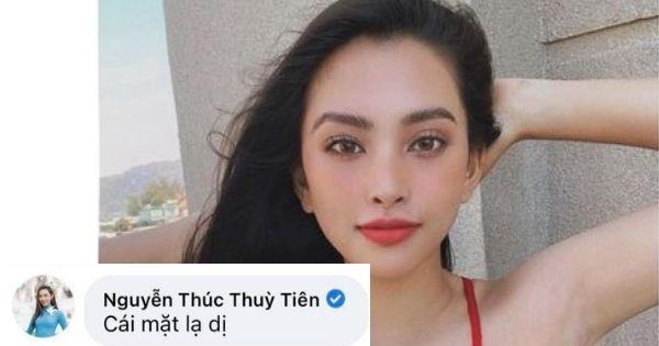 Tiểu Vy đăng ảnh mới, Thùy Tiên thốt lên: "Nhận không ra"
