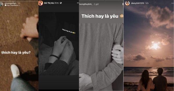 Sau Đỗ Thị Hà, đến lượt Đỗ Mỹ Linh và Phương Anh cũng rủ nhau khoe bạn trai ngày 14/2