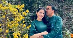 MC Quyền Linh tặng bà xã nụ hôn ngọt ngào trong ngày Valentine