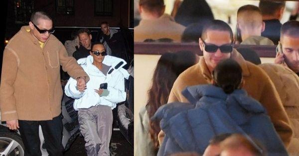 Mặc chồng cũ gửi xe tải hoa hồng, Kim Kardashian mặc áo tắm tận hưởng Valentine bên tình trẻ Pete