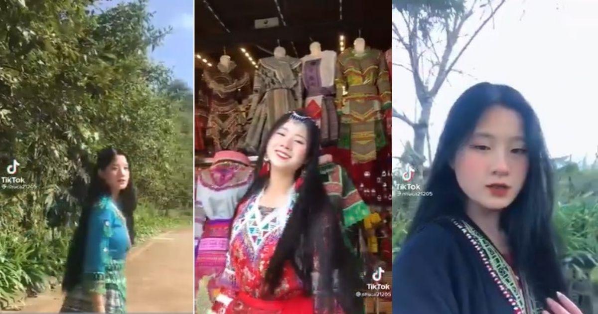 Nhan sắc gái xinh Sa Pa nổi tiếng với clip "Tôi lớn lên nhờ các mạnh thường quân"