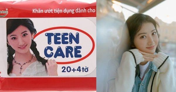 Cô gái trên bịch giấy ướt rẻ tiền phổ thông khắp Việt Nam hóa ra là đệ nhất mỹ nhân Cảnh Điềm