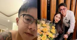 Matt Liu cởi trần bên trong biệt thự của Hương Giang