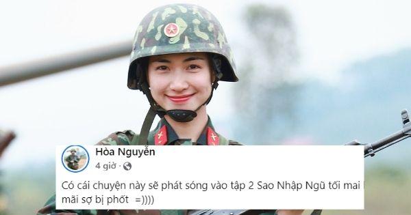 Sao Nhập Ngũ vừa lên sóng, Hòa Minzy đã "ét o ét" vì sợ bạn bóc phốt