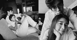 Ngô Thanh Vân tung loạt ảnh giường chiếu chưa từng công bố bên Huy Trần: "Với anh em vẫn là cô bé"