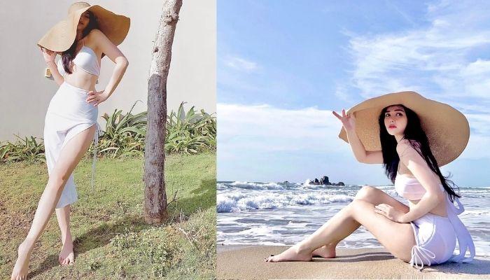 Thu Thủy khoe dáng nõn nà ở tuổi U40, bất ngờ nhắc lại quá khứ xách vali rời nhà chồng