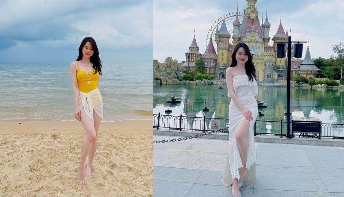 Huỳnh Anh - tình cũ Quang Hải ở hiện tại: Nhan sắc gợi cảm, thân thiết với đồng nghiệp của Quang Hải