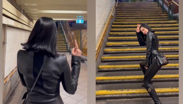 Lệ Quyên tung tăng trời Tây cùng tình trẻ sau tour diễn, diện chiếc quần ít người mặc được