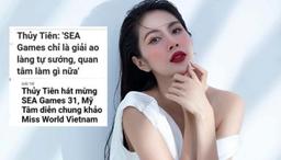 Dân tình khui lại phát ngôn của Thủy Tiên về SEA Games: Chỉ là "hội làng tự sướng với nhau cho vui"
