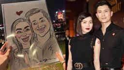 Tình trẻ Lâm Bảo Châu sung sướng nhận ra có tướng phu thê với Lệ Quyên