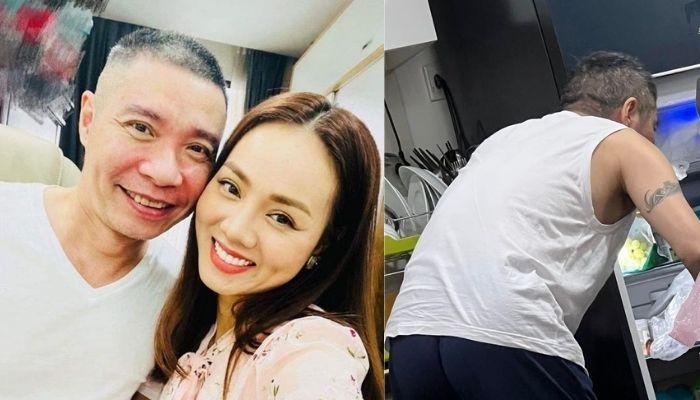 NSND Công Lý bị vợ trẻ "bắt quả tang" nửa đêm ăn vụng, vóc dáng hiện tại gây chú ý