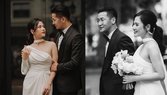 Việt Hoa "Em gái Phương Oanh" tung bộ ảnh đẹp lung linh với bạn trai khiến netizen cứ ngỡ ảnh cưới