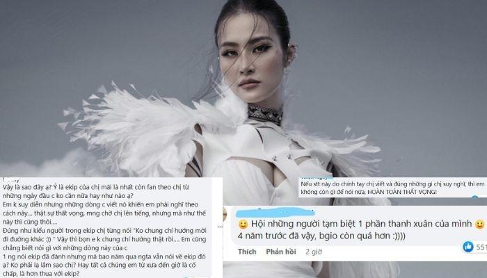 Nhiều fan "chào tạm biệt" Đông Nhi hậu phản hồi của nữ ca sĩ về ồn ào ekip xoá kênh Youtube của FC