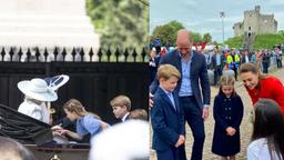 Công chúa Charlotte lộ diện tại sự kiện, hành động cử chỉ như Nữ hoàng Anh