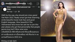 Lương Thùy Linh bất ngờ chiếm sóng MXH Thái Lan vì tài ăn nói