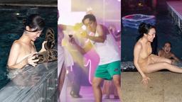 Trấn Thành mặc quần đùi áo ba lỗ "quẩy" trong đám cưới của Minh Hằng