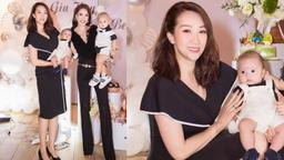 Lều Phương Anh chính thức công khai dung mạo quý tử mới hạ sinh 3 tháng