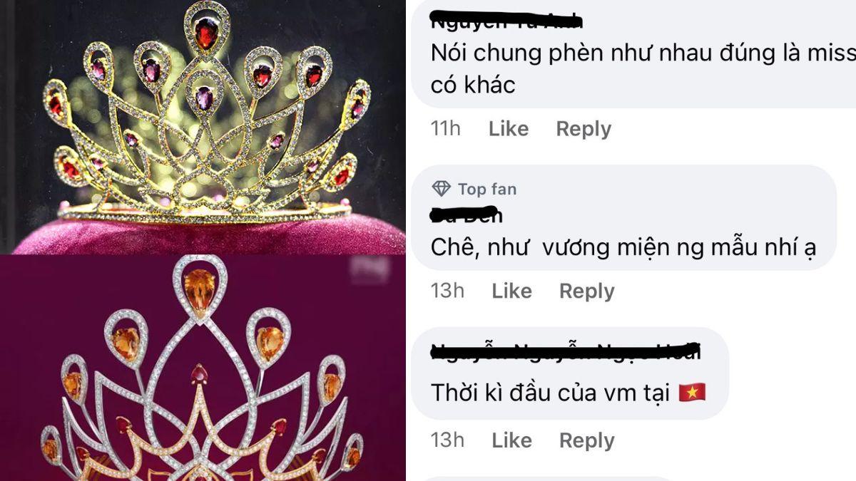 Vương miện 2 tỷ Hoa hậu Thể thao Việt Nam bị chê "phèn", nghi "đạo nhái"