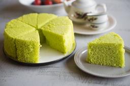Cách làm bánh bông lan lá dứa mềm xốp không cần lò nướng